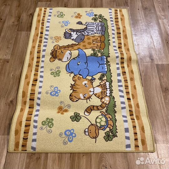 Ковер детский 1х1.5 разные дизайны на войлочной ос