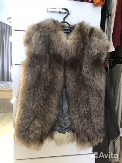 Жилет из песца