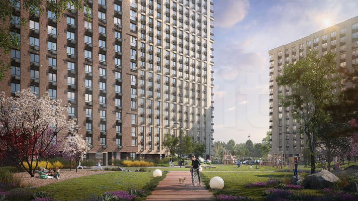 1-к. апартаменты, 40,3 м², 13/23 эт.