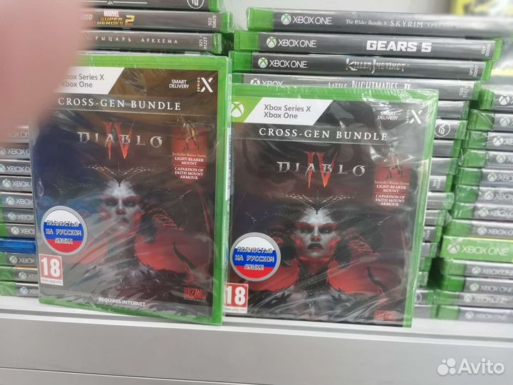 Diablo 4 xbox one series X полностью русская звук