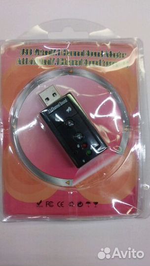 Внешняя звуковая карта USB Channel Sound 7.1