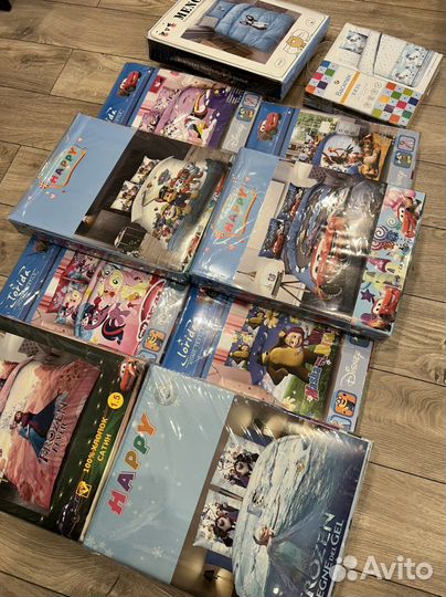 Детская постельное белье Сатин пони Маша патруль