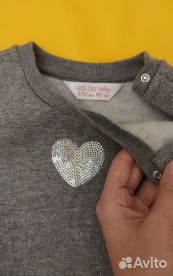 Кофта для девочки новая 80размер