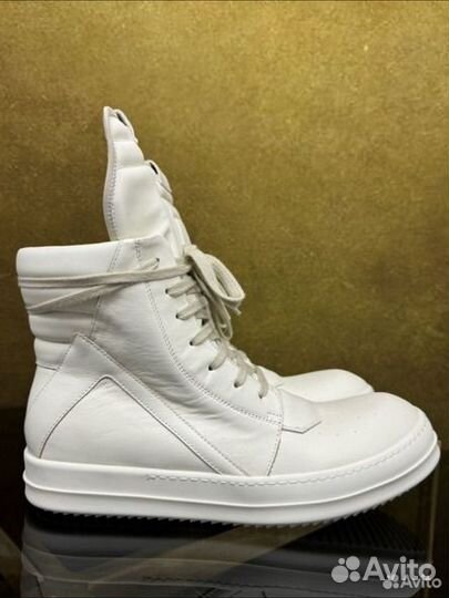 Rick Owens Geobasket Milk