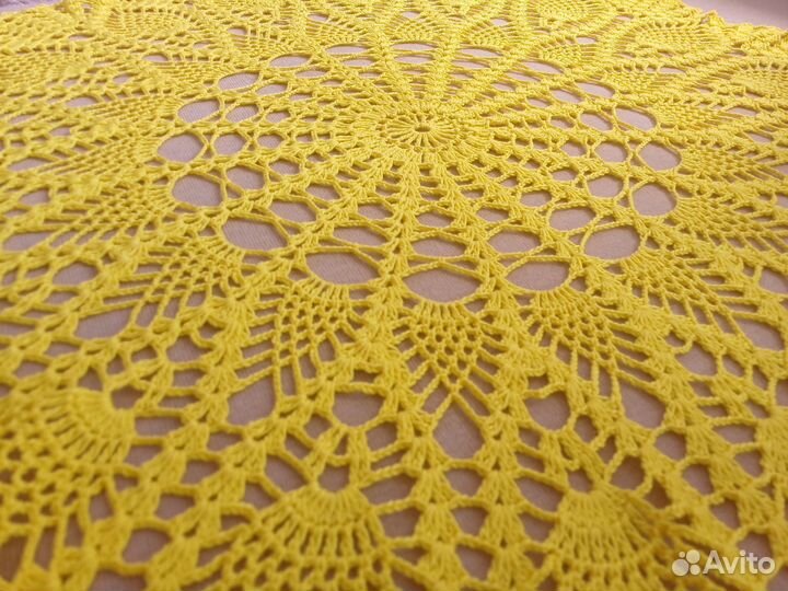 Салфетка вязаная крючком