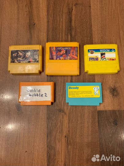 Игры картриджи для Dendy