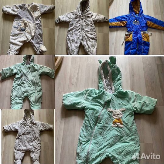 Огромный пакет вещей для новорожденного