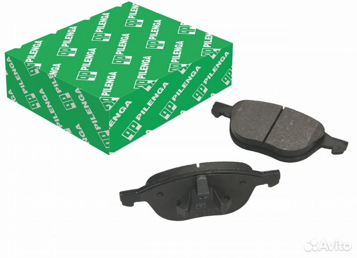 Колодки тормозные передние ford focus 2-3