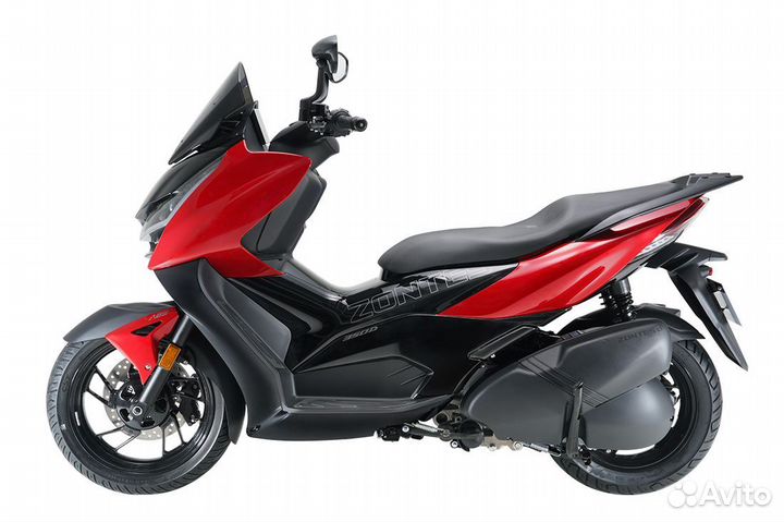 Макси-скутер Zontes ZT350-D red новый