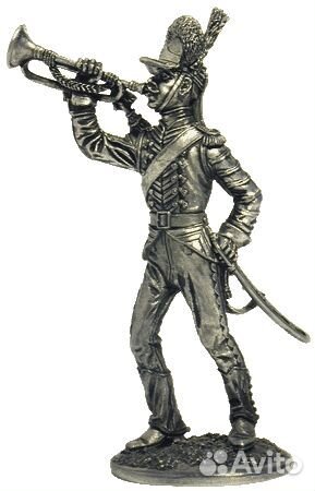 R34 Трубач карабинерного полка. Россия, 1786-96 г