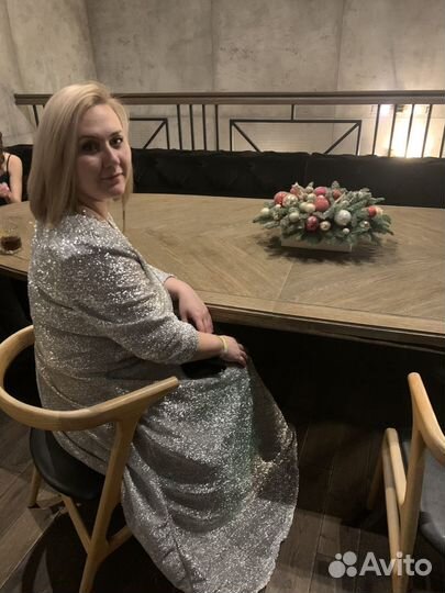 Вечернее платье в пол 56 58