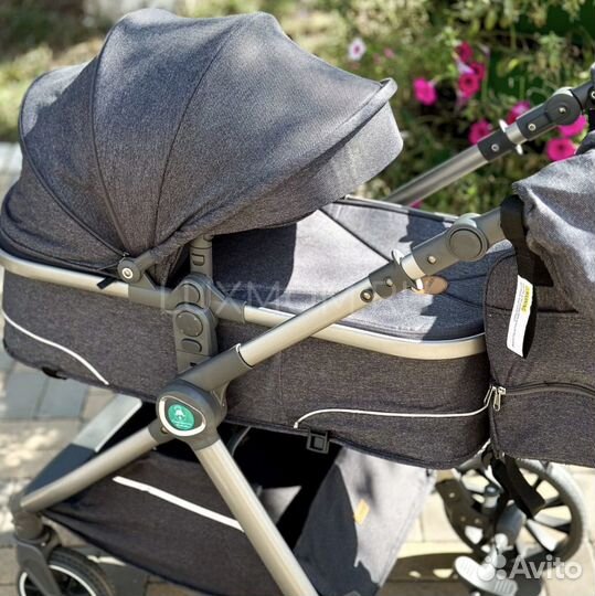 Коляска luxmom V8 2 в 1