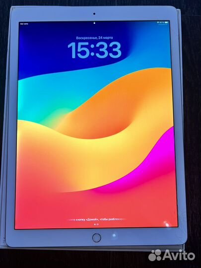 Монументальный iPad Pro 12,9 Sim 256 gb 2018