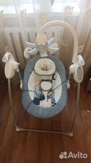 Детские электронные качели