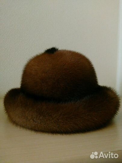 Шапка норковая р 56-58