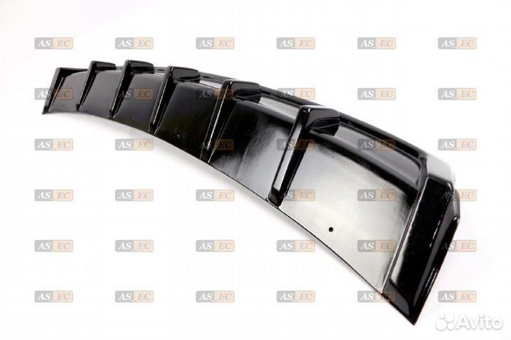 Приора 2 Седан Диффузор заднего бампера глянец