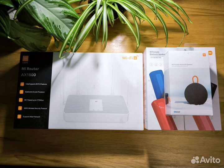 Новый роутер и колонки от xiaomi