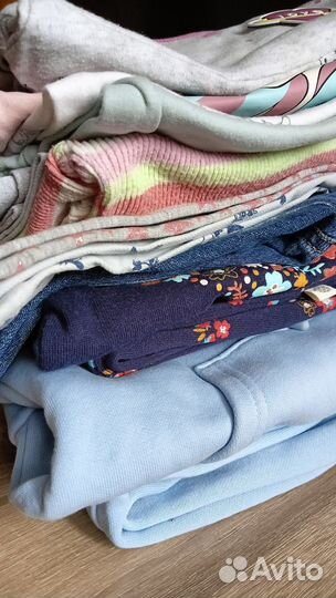 Детские вещи пакетом на девочку 74-80