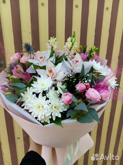 Живые цветы букеты