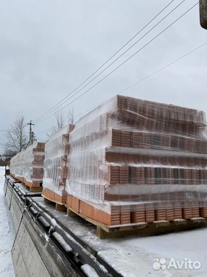 Кирпич строительный. Доставка