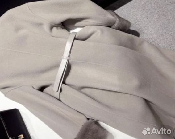 Пальто из кашемира с норкой Loro Piana FAL9483