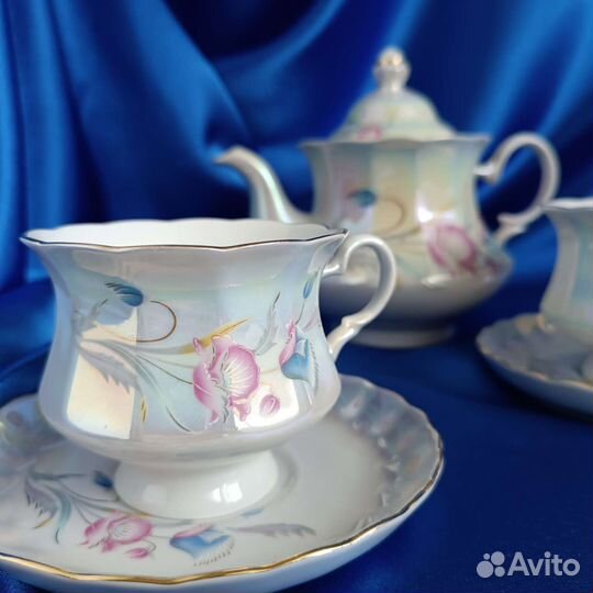 Чайный сервиз коростень фарфор