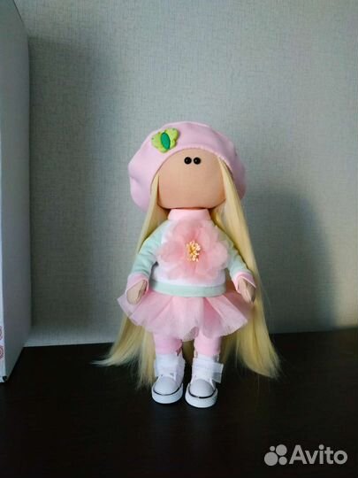 Интерьерная кукла Тильда ручной работы