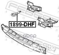 Петля буксировочная ford/opel 1899DHF Febest