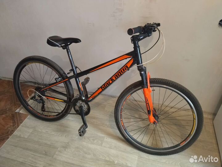 Велосипед подростковый black aqua (26 радиус)