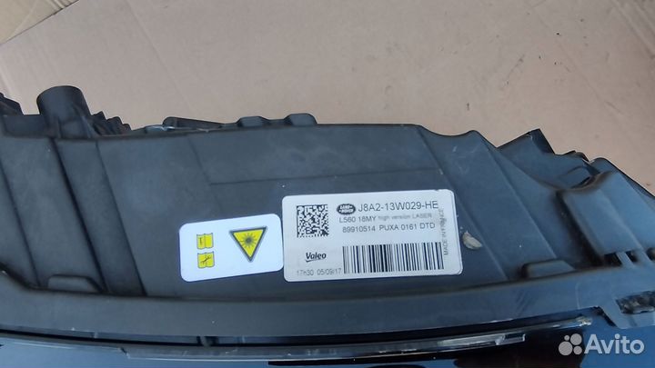 Range rover velar laser рест комплект фар