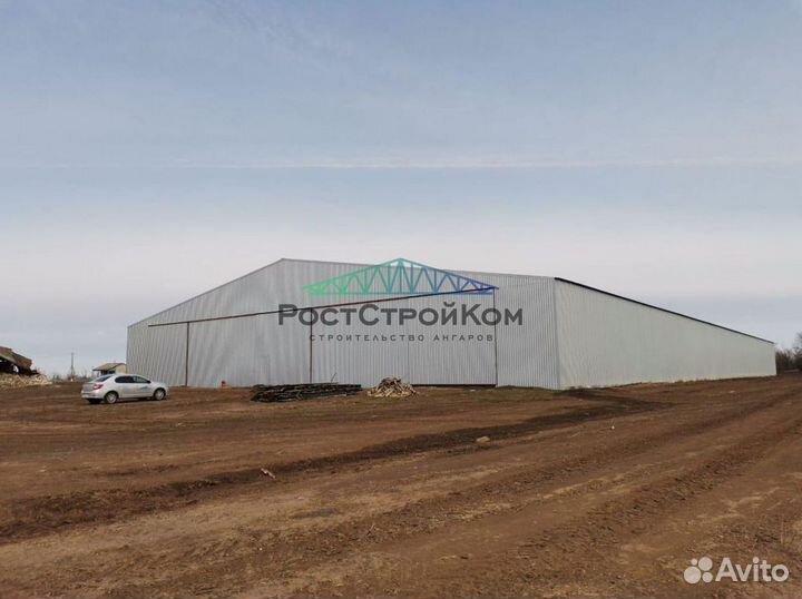 Строительство ангаров зернохранилищ складов