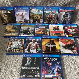 Диски на Sony Playstation 4