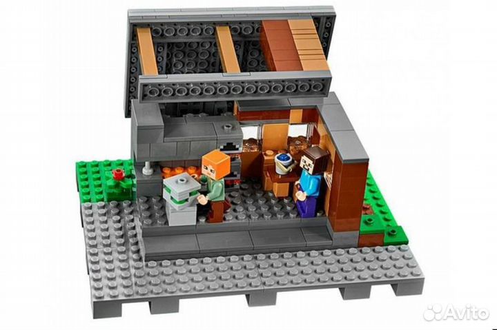 63021 конструткор MY world деревня 1106 деталей