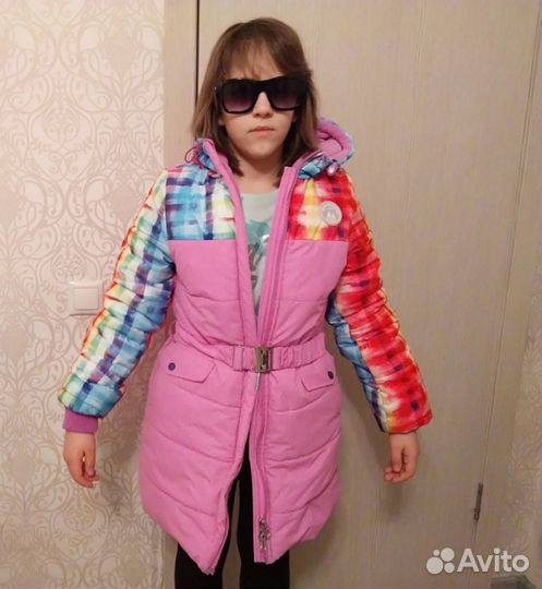 Куртка-пальто на девочку зимнее продажа или обмен