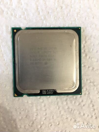 Процессор intel core 2 duo 4700, 2,6 Ghz