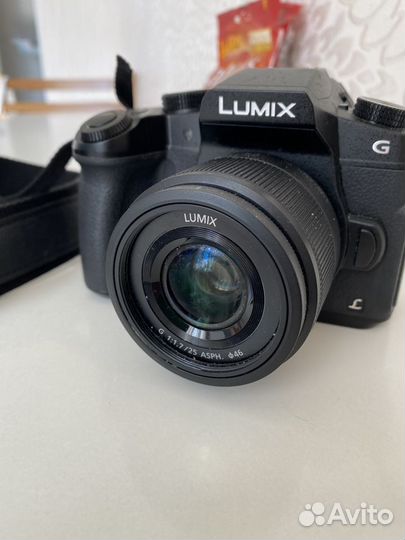 Фотоаппарат lumix g80 и объектив g 1:1.7/25 asph