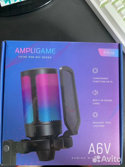 Микрофон Fifine AmpliGame A6V