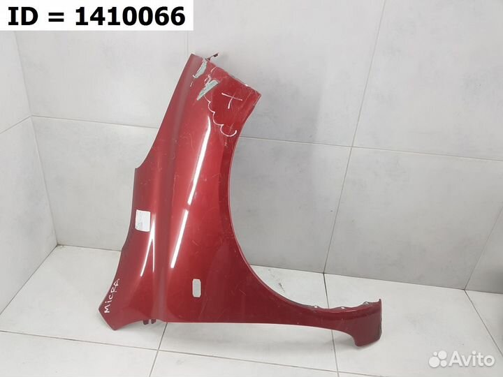 Крыло переднее правое Nissan Micra