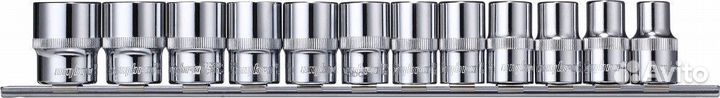 Набор головок торцевых 1/2