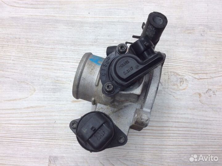 Заслонка дроссельная механическая Chevrolet Aveo