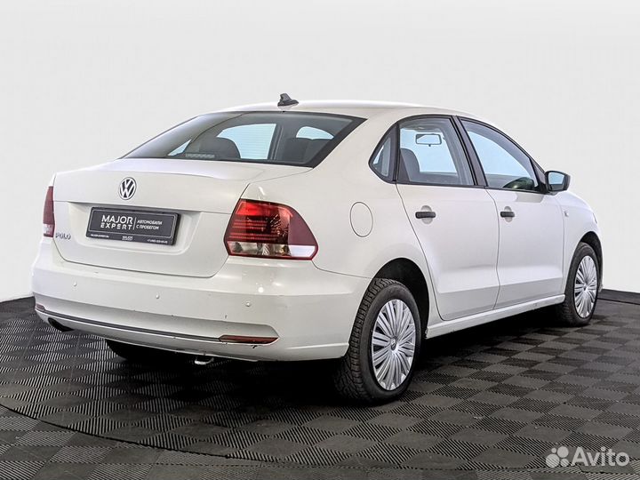 Volkswagen Polo 1.6 AT, 2018, 104 329 км