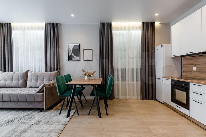 2-к. квартира, 56,9 м², 4/25 эт.