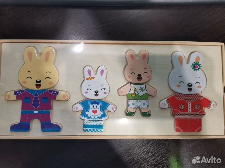 Деревянные пазлы