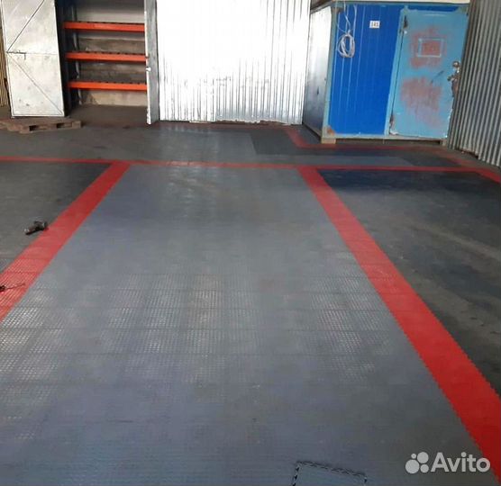 Модульный настил для гаража