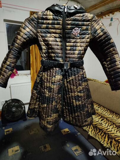 Пальто для девочки рост 140