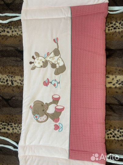 Бортики в детскую кроватку как новые