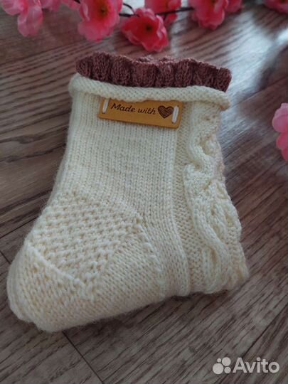 Носки вязаные