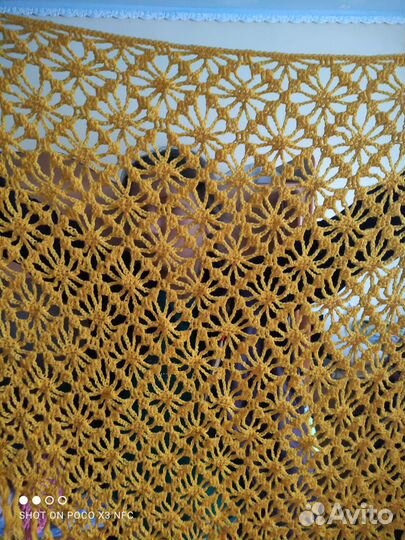 Вязаная шаль