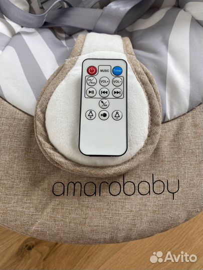 Электрические качели детские amarobaby