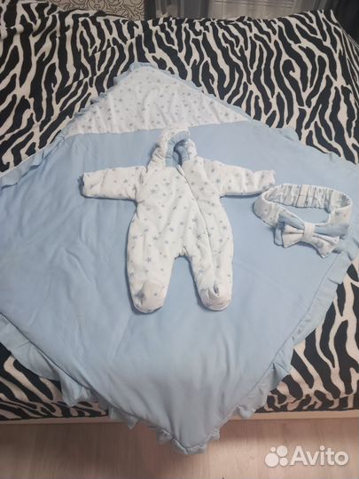 Конверт на выписку зима